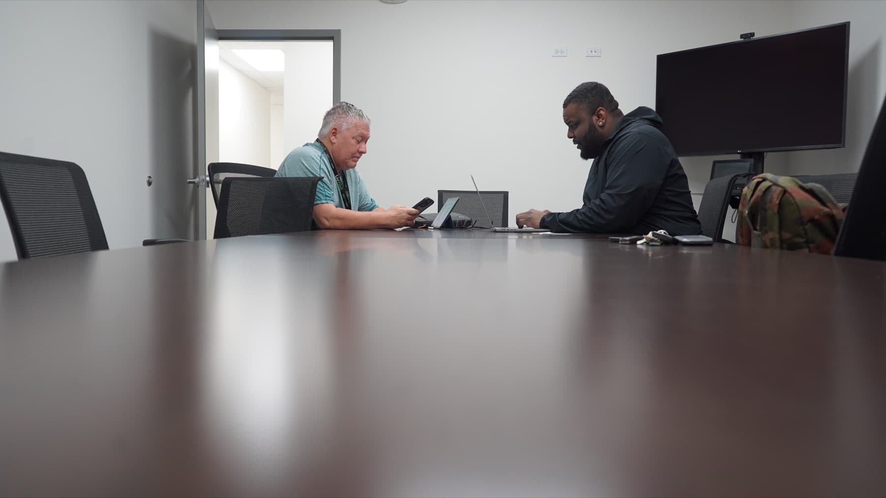 Caj Reynolds in a business strategy meeting