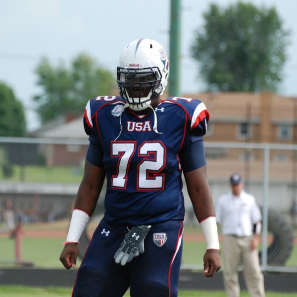 Caj Reynolds representing USA Football